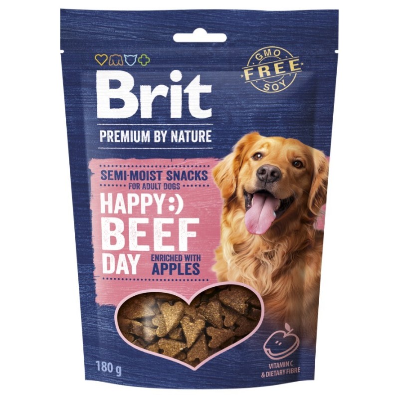 BRIT PREMIUM Dog Snack Beef with Apples 180g