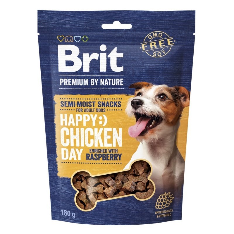 BRIT PREMIUM Dog Snack Chicken with Rasberry 180g