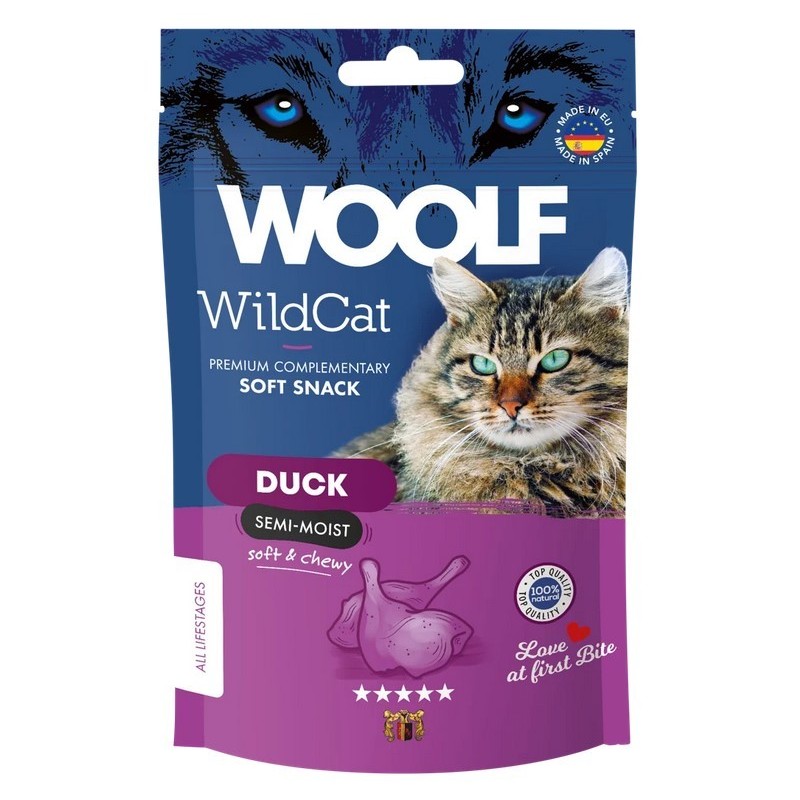 WOOLF WildCat Snacks Duck 50g