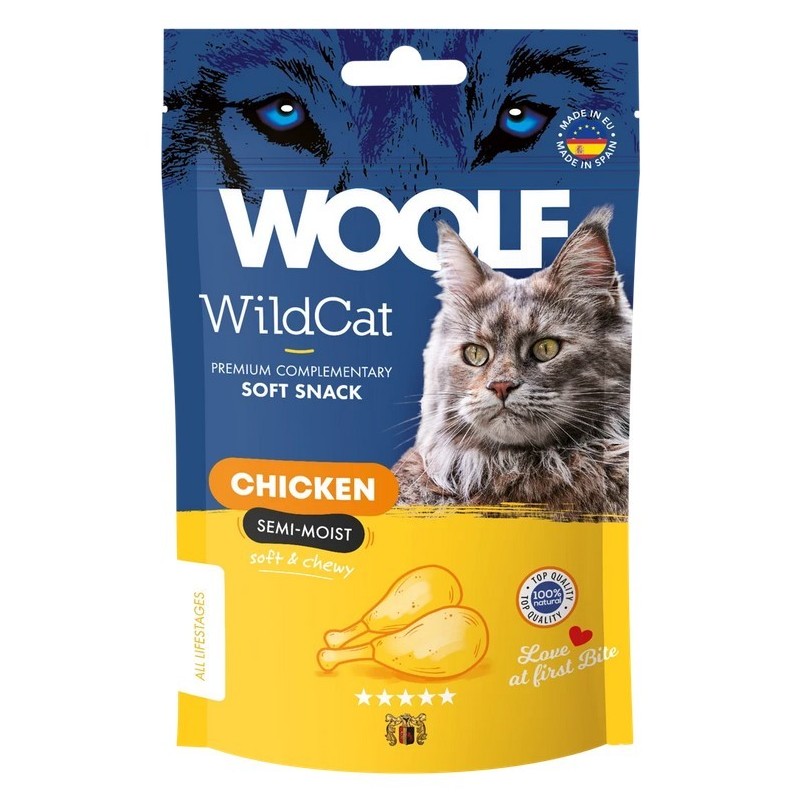 WOOLF WildCat Snacks Chicken 50g