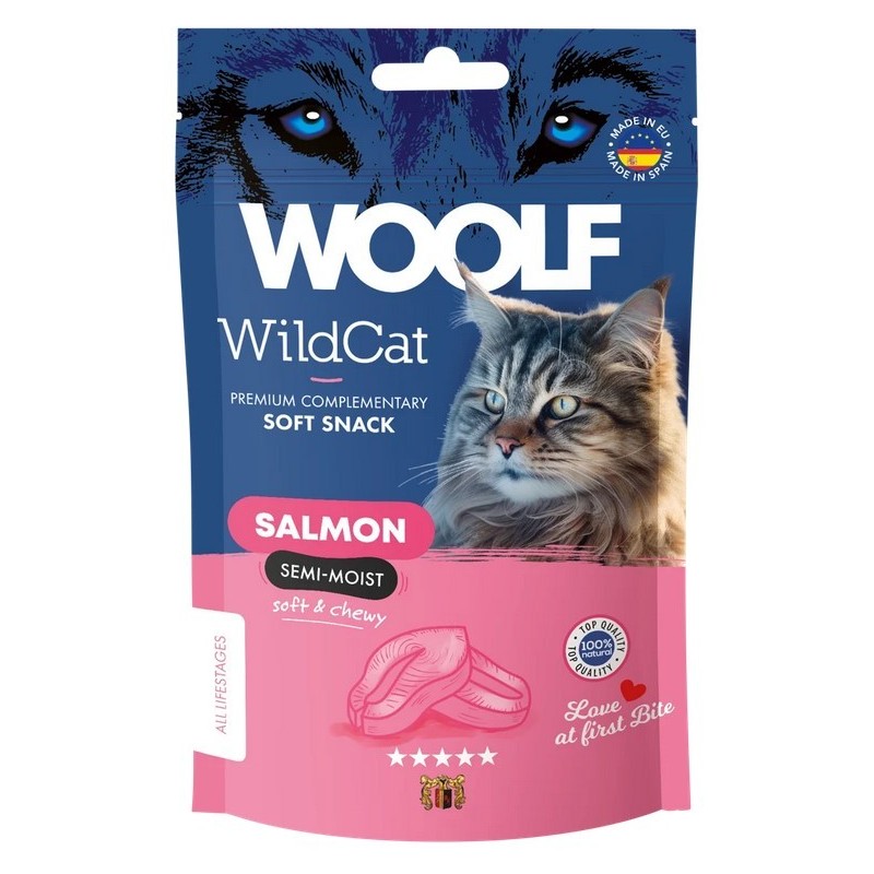 WOOLF WildCat Snacks Salmon 50g