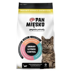 PAN MIĘSKO Specjalne potrzeby dla kota Urinary and Stress Control rozm. M 800g