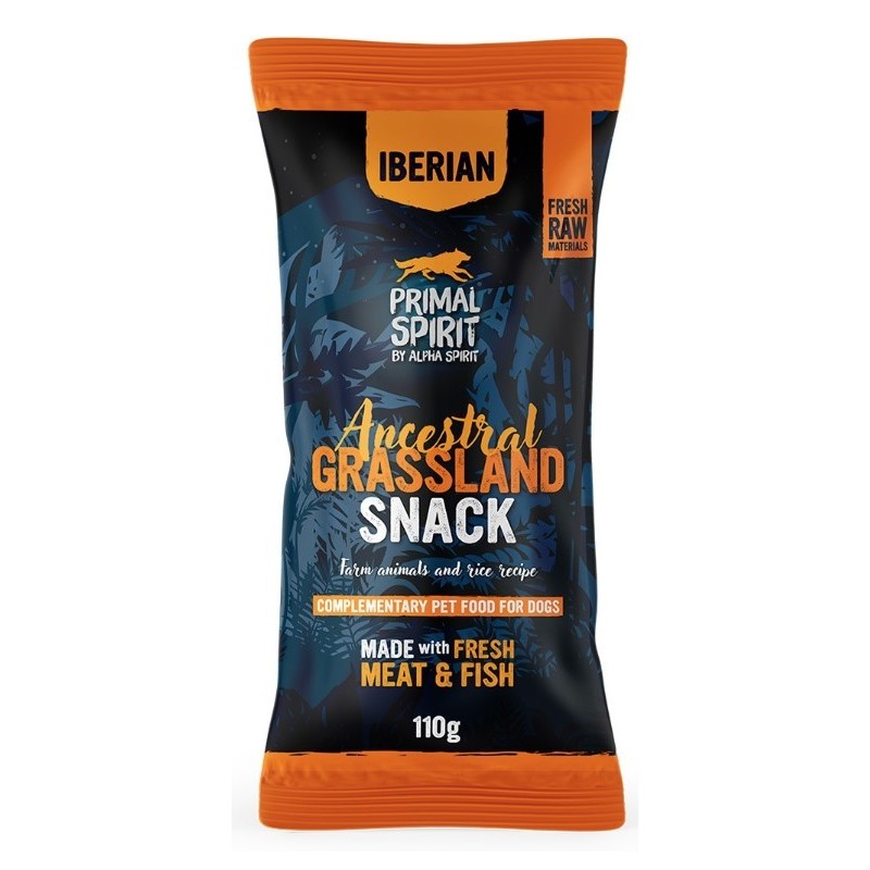 ALPHA SPIRIT Primal Spirit Przysmak Iberian Ancestral Grassland 110g