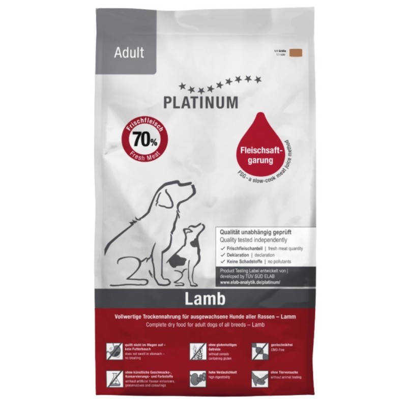 PLATINUM Adult Lamb 5 kg