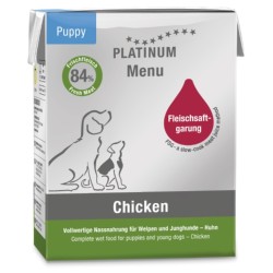 PLATINUM Menu Puppy Chicken 375g