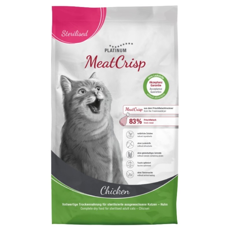 PLATINUM MeatCrisp Sterilised Chicken 3 kg