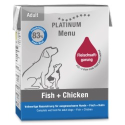 PLATINUM Menu Adult Fish-Chicken 375g