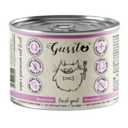 GUSSTO Cat - Fresh Goat (puszka) 200g