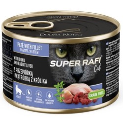 DOLINA NOTECI SUPER RAFI dla kota z przepiórką i wątróbką z królika 185g