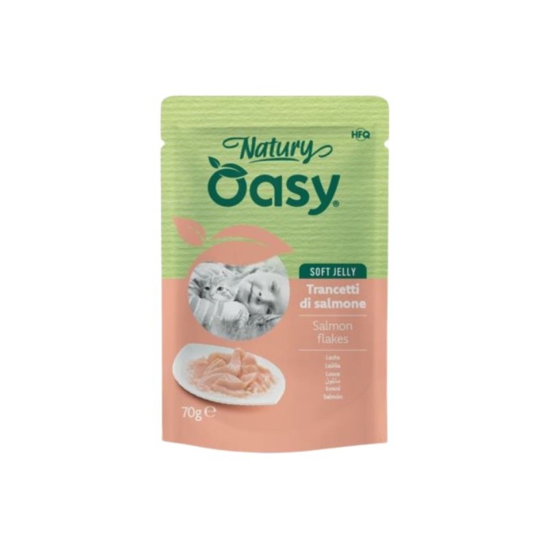 OASY Kot Łosoś (saszetka) 70g