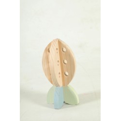 ZOLUX Zabawka na przysmaki dla królika kawii drewniana marchew COSY 6 x 6 x 14 cm