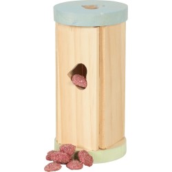 ZOLUX Zabawka na przysmaki dla królika kawii drewniana rolka COSY 6 x 6 x 12 cm