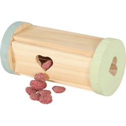 ZOLUX Zabawka na przysmaki dla królika kawii drewniana rolka COSY 6 x 6 x 12 cm