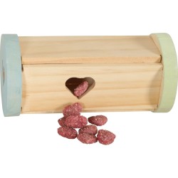 ZOLUX Zabawka na przysmaki dla królika kawii drewniana rolka COSY 6 x 6 x 12 cm