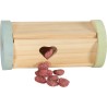 ZOLUX Zabawka na przysmaki dla królika kawii drewniana rolka COSY 6 x 6 x 12 cm