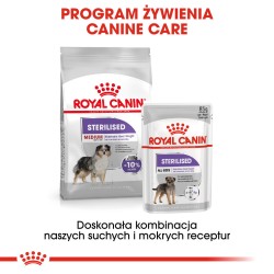 ROYAL CANIN CCN Medium Sterilised 12kg PROMO 4 Uszkodzenie