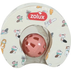 ZOLUX Drapka dla kota składana CHATOUILLE z piłką i kocimiętką 20 x 20 x 11 cm