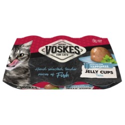 VOSKES Jelly Cups with Tuna 6x 25g