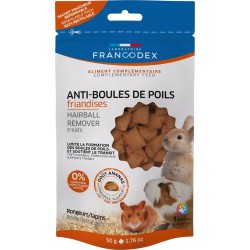 FRANCODEX Przysmak dla gryzoni i królików zapobiegający zakłaczeniom 50g
