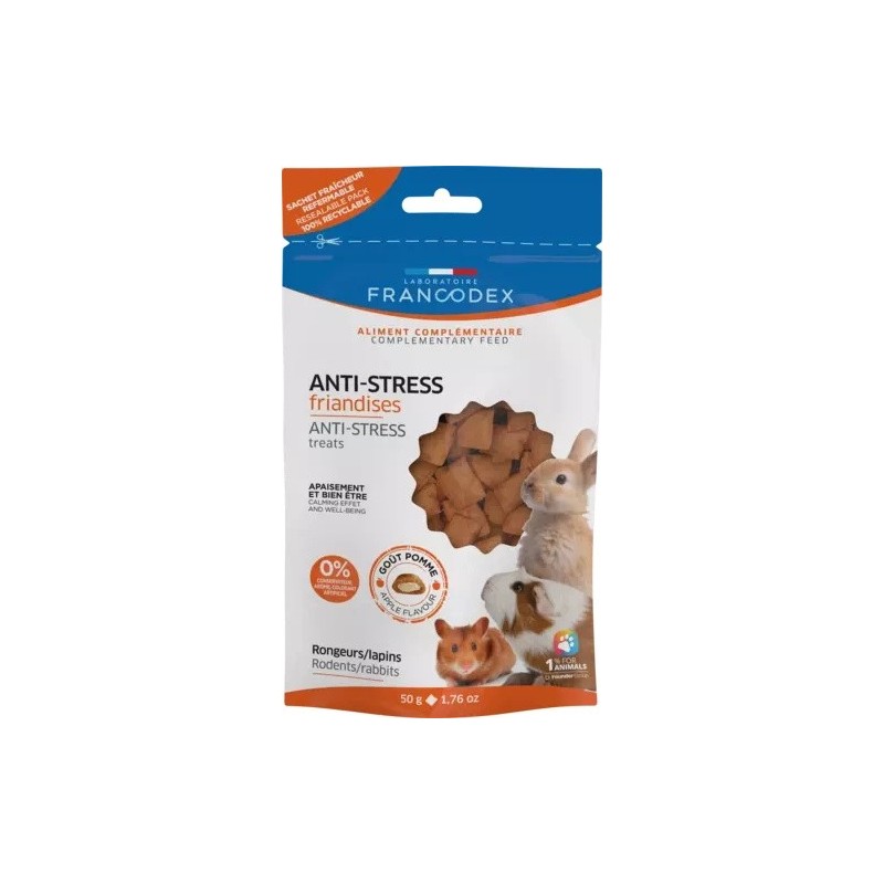 FRANCODEX Przysmak antystresowy dla gryzoni i królików 50g
