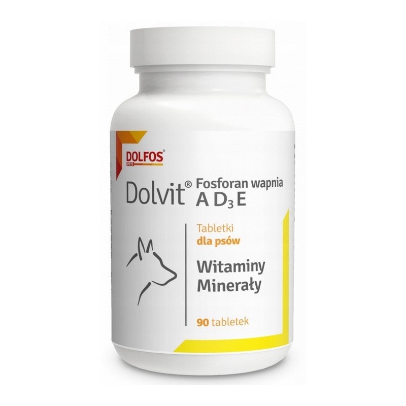 DOLFOS Fosforan wapnia AD3E 500g (proszek)