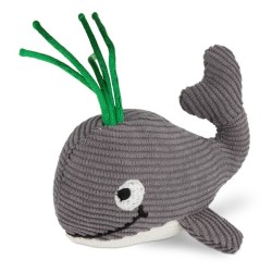 BARRY KING Zabawka dla kota pluszowa wieloryb 9,5 cm