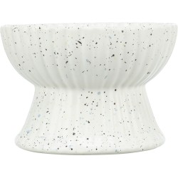 TRIXIE Miska podwyższona z ceramiki dla kota 0.2 l/13 cm - biała