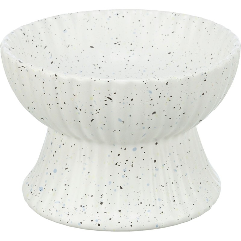 TRIXIE Miska podwyższona z ceramiki dla kota 0.2 l/13 cm - biała