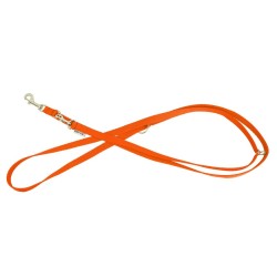 BARRY KING Classic smycz regulowana dla psa - pomarańczowa XS
