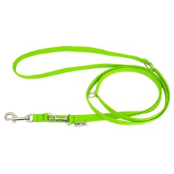 BARRY KING Classic smycz regulowana dla psa - limonka L-XL