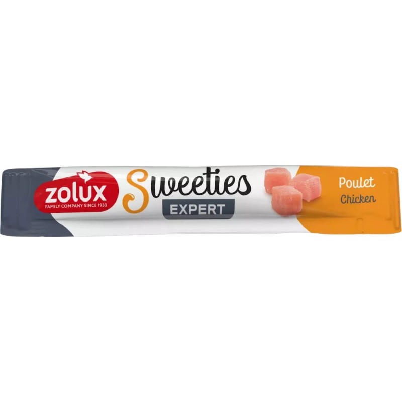 ZOLUX Sweeties kremowy przysmak dla psa z kurczakiem 14g - 1 szt.