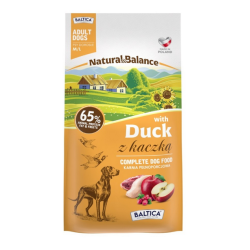 BALTICA Natural and Balance - z Kaczką dla dużych i średnich psów 3 kg