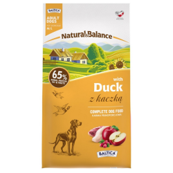 BALTICA Natural and Balance - z Kaczką dla dużych i średnich psów 3 kg