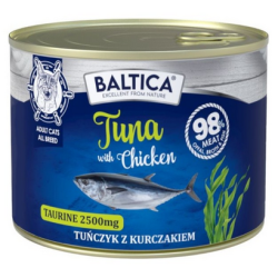 BALTICA EXCELLENT Kot dorosły Tuna with Chicken - Tuńczyk z kurczakiem 185g