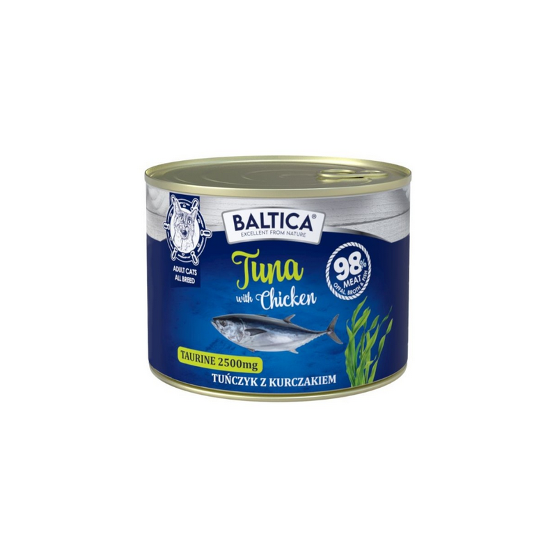 BALTICA EXCELLENT Kot dorosły Tuna with Chicken - Tuńczyk z kurczakiem 185g