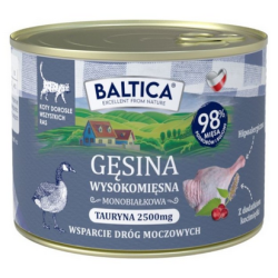 BALTICA PRZYSMAKI REGIONÓW Kot dorosły Gęsina 185g