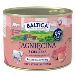 BALTICA PRZYSMAKI REGIONÓW Kot dorosły Jagnięcina z cielęciną 185g
