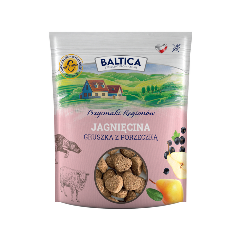 BALTICA PRZYSMAKI REGIONÓW Jagnięcina z gruszką i porzeczką 600g