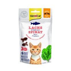 GIMCAT Crunchy Snack Łosoś i Szpinak 50g