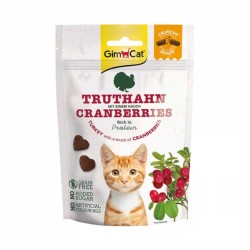 GIMCAT Crunchy Snack Indyk i Żurawina 50g
