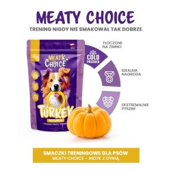 POKUSA Meaty Choice - Training treats Turkey with Pumpkin 200g