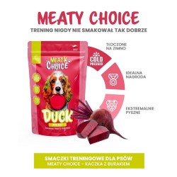 POKUSA Meaty Choice - Training treats Duck with Beet 200g