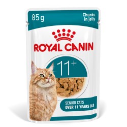 ROYAL CANIN Ageing 11+ Jelly karma mokra, kawałki w galaretce, dla kotów dojrzałych po 11 roku życia 85g (saszetka - galaretka)