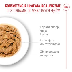ROYAL CANIN Ageing 11+ Jelly karma mokra, kawałki w galaretce, dla kotów dojrzałych po 11 roku życia 85g (saszetka - galaretka)
