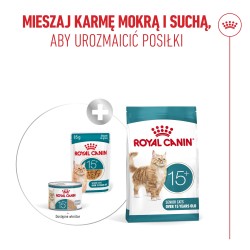 ROYAL CANIN Ageing 15+ karma mokra, kawałki w sosie, dla kotów dojrzałych po 15 roku życia 12x 85g