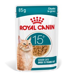 ROYAL CANIN Ageing 15+ karma mokra, kawałki w sosie, dla kotów dojrzałych po 15 roku życia 85g