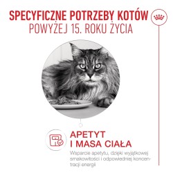 ROYAL CANIN Ageing 15+ karma mokra, kawałki w sosie, dla kotów dojrzałych po 15 roku życia 85g
