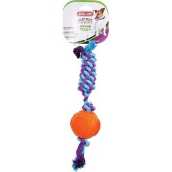 ZOLUX Piłka kauczukowa ze sznurem 7,5cm