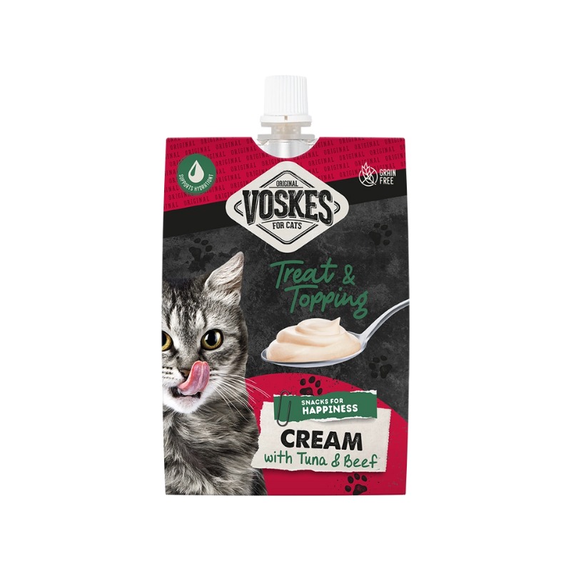 VOSKES Krem z tuńczykiem i wołowiną 90g
