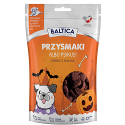 BALTICA Przysmaki Halloween Królik z maliną 100g